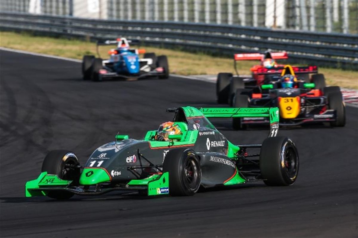 Fenestraz takes two podiums and the track record in Formula Renault 2.0 Eurocup