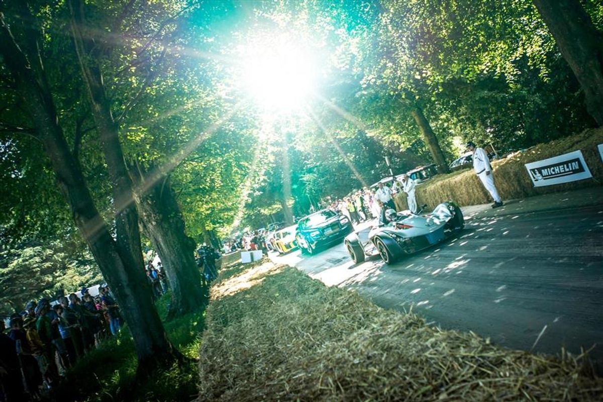 Briggs Automotive domimnates class at the Goodwood Festival of Speed