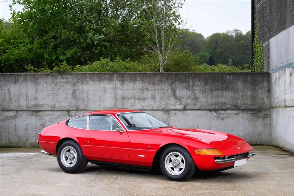 Sir Elton John CBE's 1972 Ferrari 365 GTB/4 Daytona heads to Silverstone Classic auction