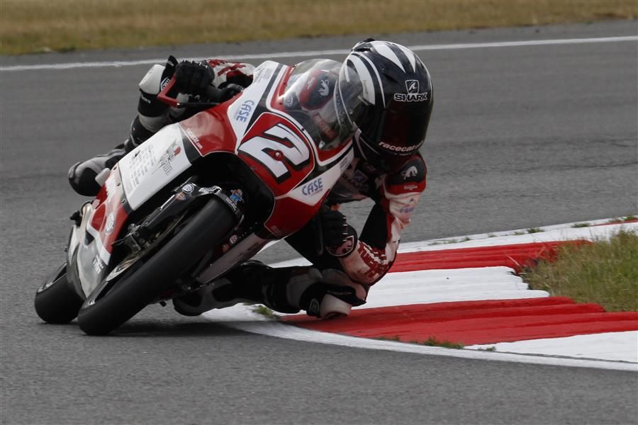 Thomas Strudwick takes first Moto3 victory at Snetterton