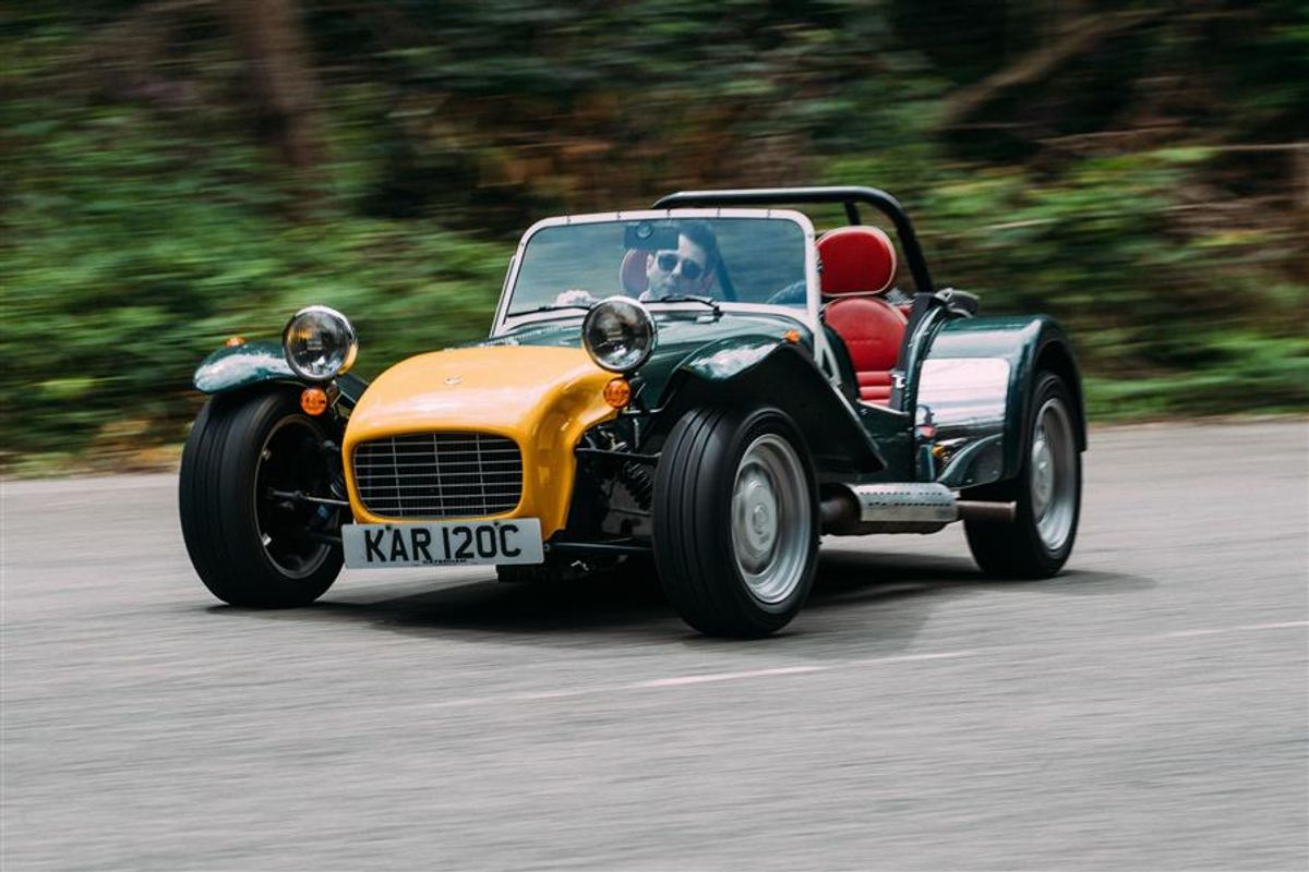 Seven iconic Sevens driven at Longcross test track to celebrate 60th anniversary