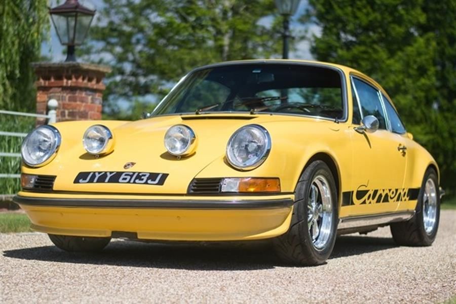 Good sale through rate for historics – this Porsche 911 ST rep netting £67k at Brooklands