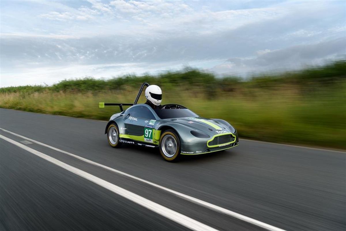 Special-edition V8 Vantage GTE to take on all-comers in Red Bull Soapbox Race