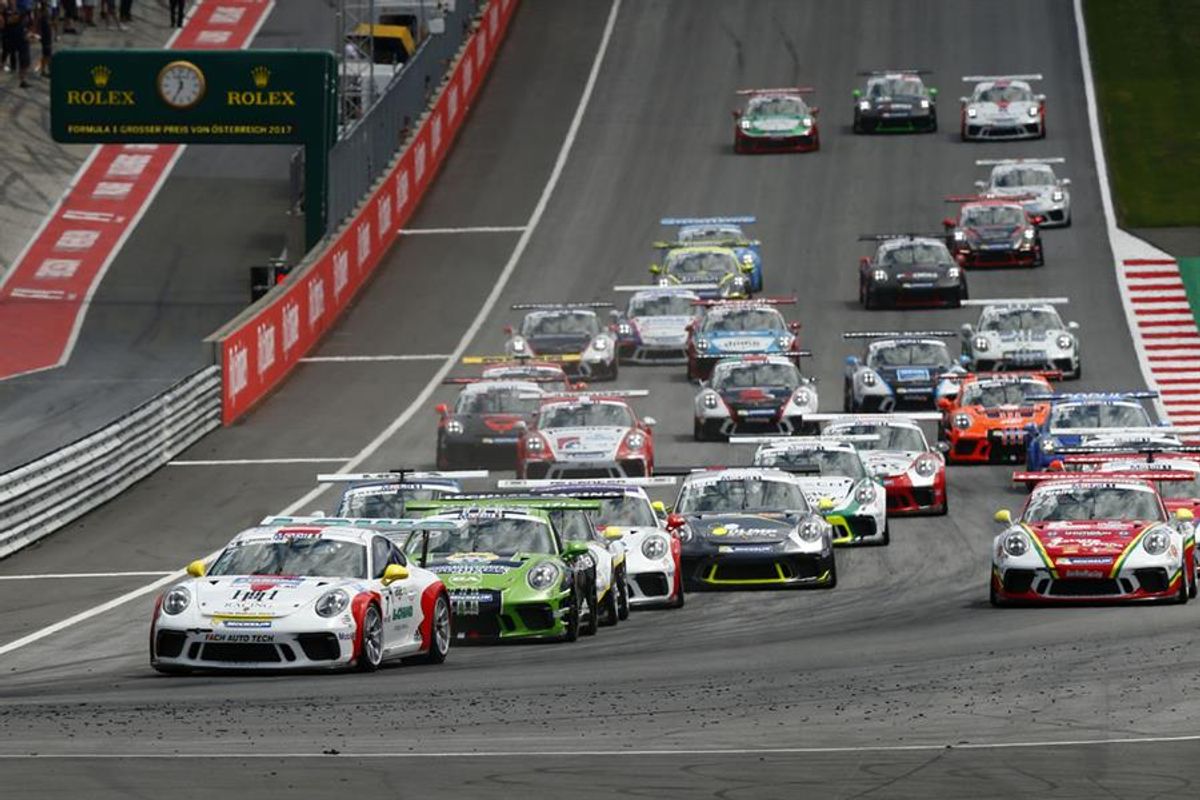 First Supercup win for Porsche Junior Matt Campbell