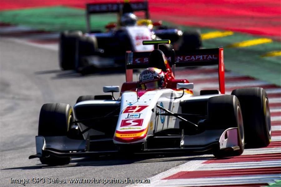 Raoul Hyman claims maiden lights to flag GP3 win