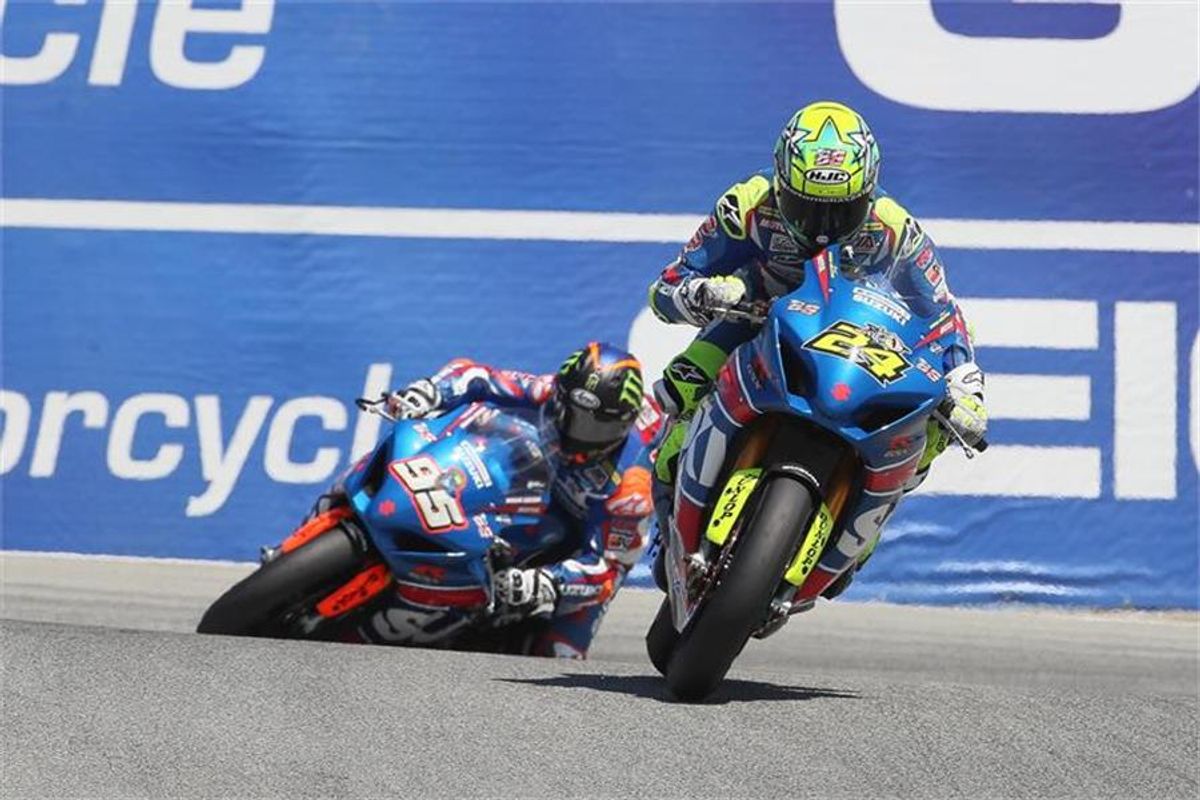 Victory for Yoshimura Suzuki GSX-R1000 at Leguna Seca