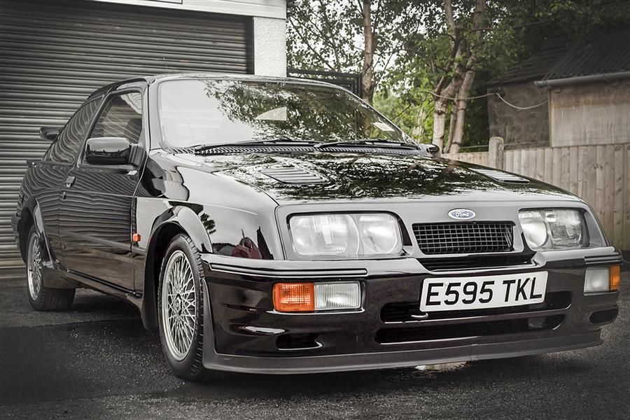 Ford Sierra Cosworth RS500 among low mileage lots at Silverstone Classic Sale