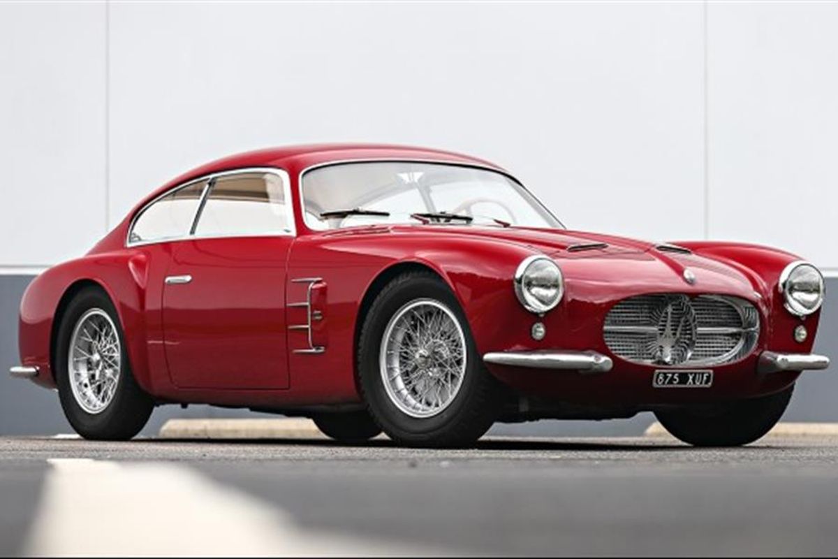 1956 Maserati A6G/54 Berlinetta at Gooding's Pebble Beach Auction