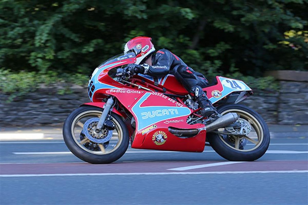 TT star Michael Rutter rejoins Red Fox Grinta Ducati for Classic TT