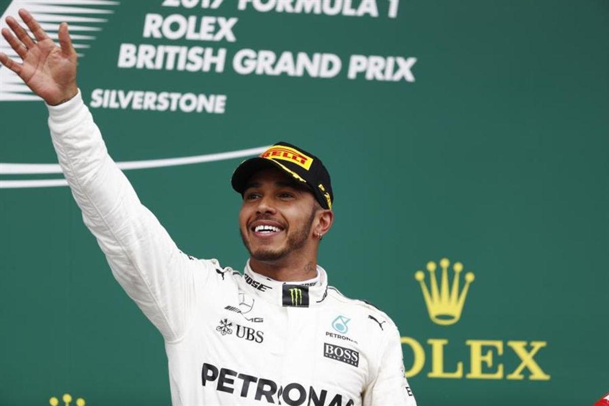 Hamilton takes record breaking 5th British GP win, podium for Kimi