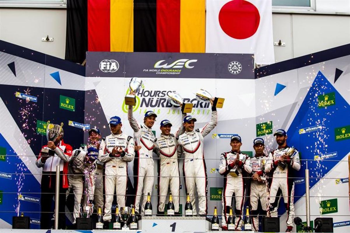 WEC: Porsche score 1,2 in 6 Hours of Nurburgring