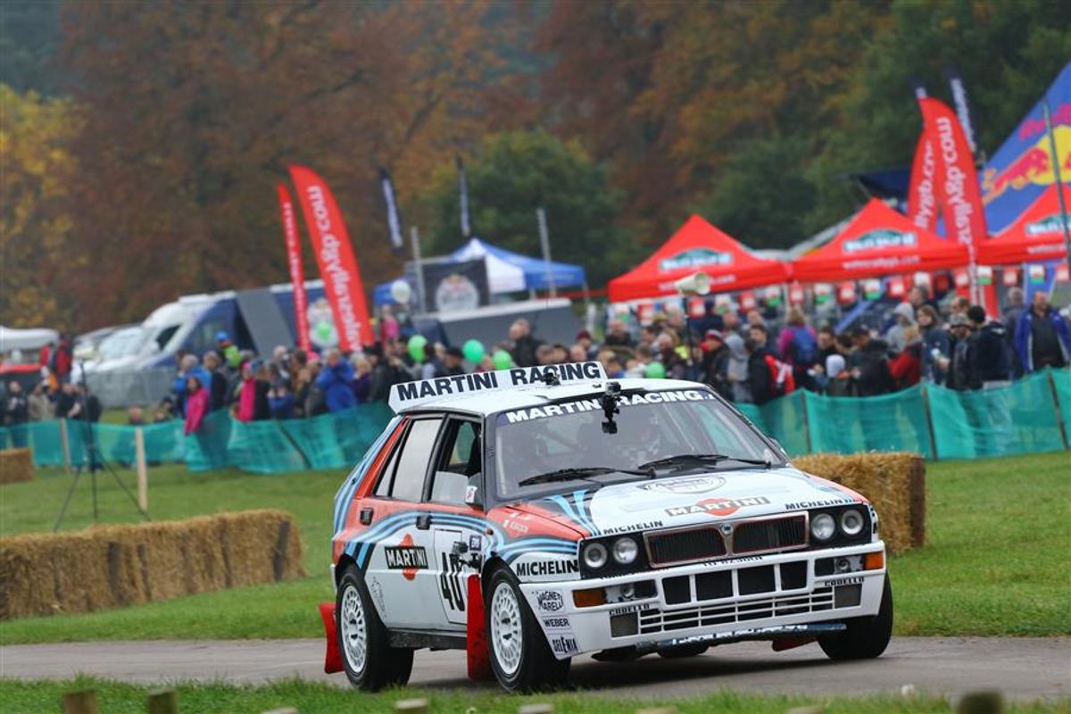 Legendary rally cars at Cholmondeley Castle RallyFest