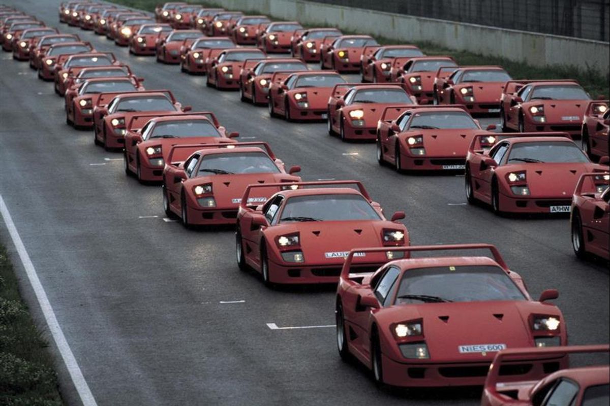 30th anniversary of the Ferrari F40