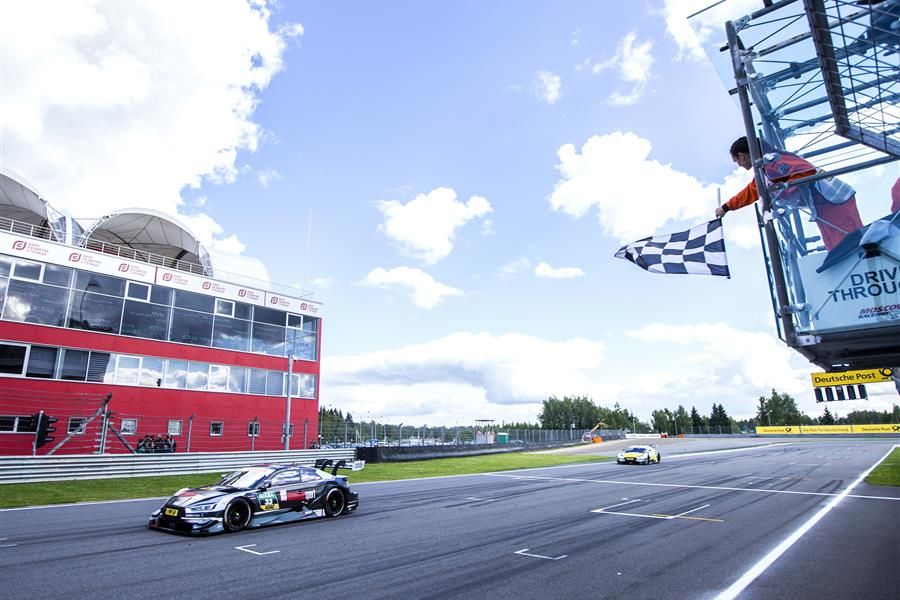 Rast in front of 'Rocky' as Audi take one-two win in Moscow DTM