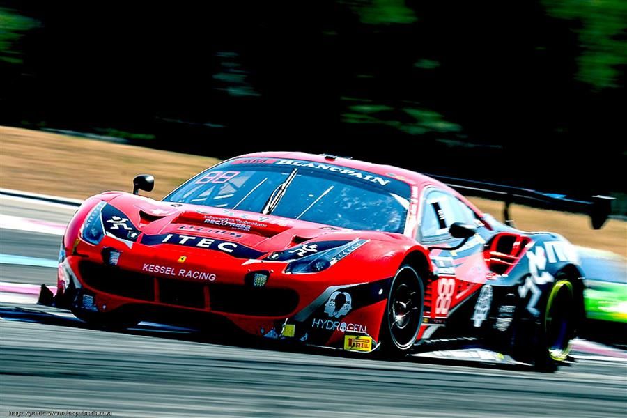 David Perel ready for Spa 24 with Kessel Ferrari