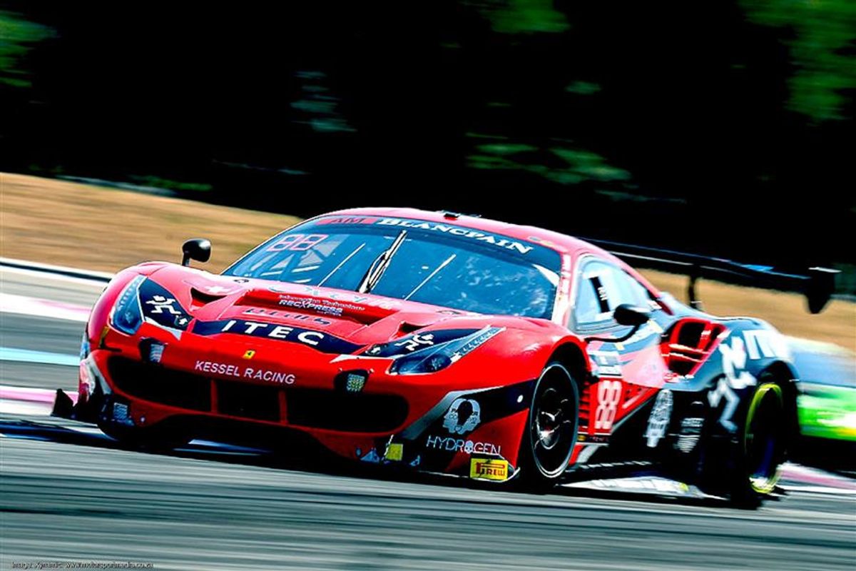 David Perel ready for Spa 24 with Kessel Ferrari