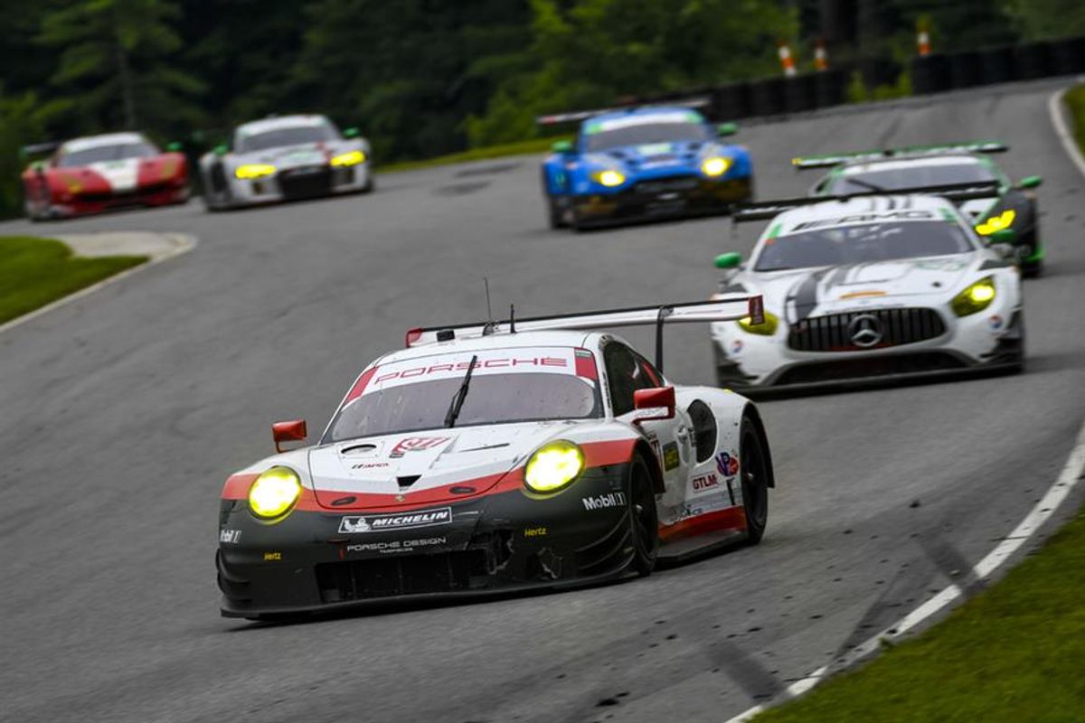 First win for the new Porsche 911 RSR at Lime Rock