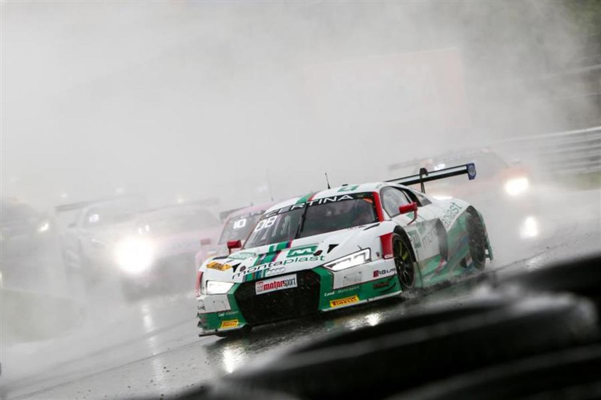 Audi one-two in the rain at Zandvoort ADAC GT Masters