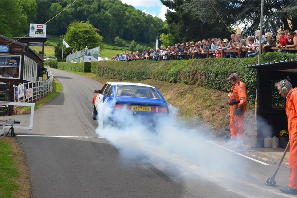 Group A rally cars thrill the crowds at Shelsley Walsh Classic Nostalgia