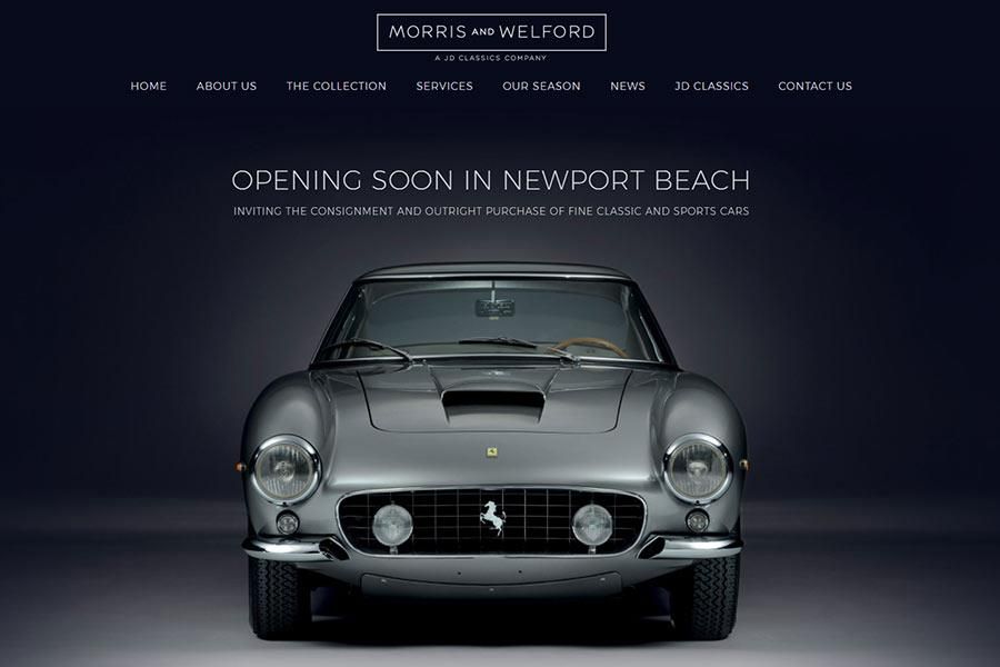 Morris & Welford - Classic Car Dealer