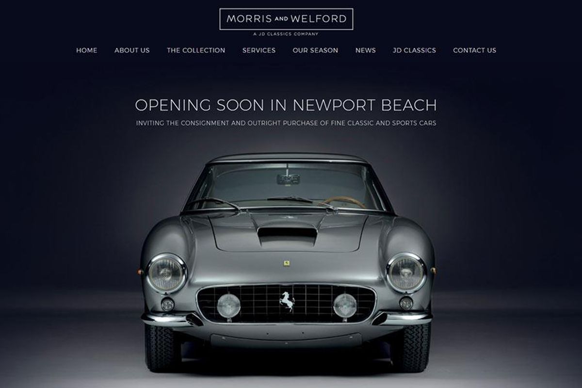 Morris & Welford - Classic Car Dealer