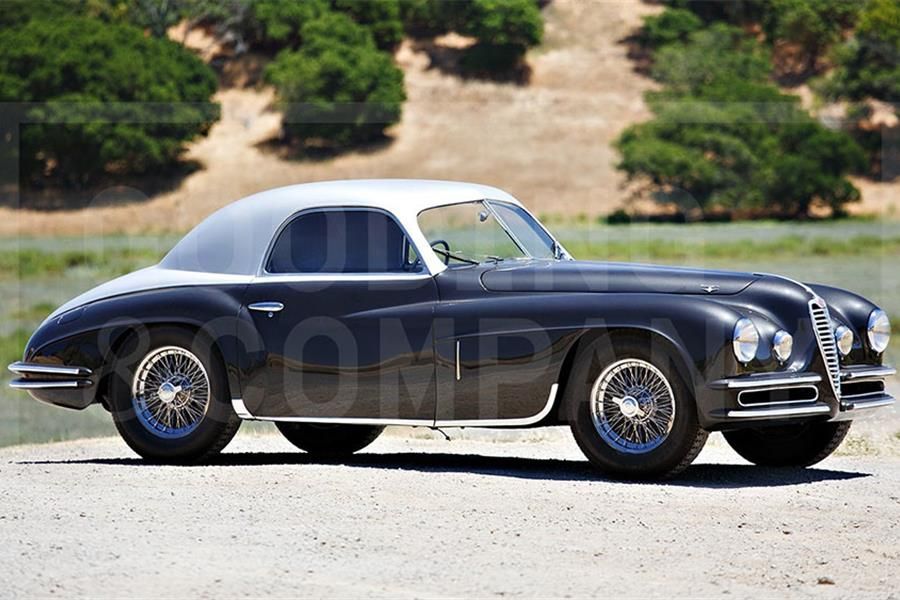 1949 Alfa Romeo 6C 2500 Super Sport Coupe at The Pebble Beach Auctions