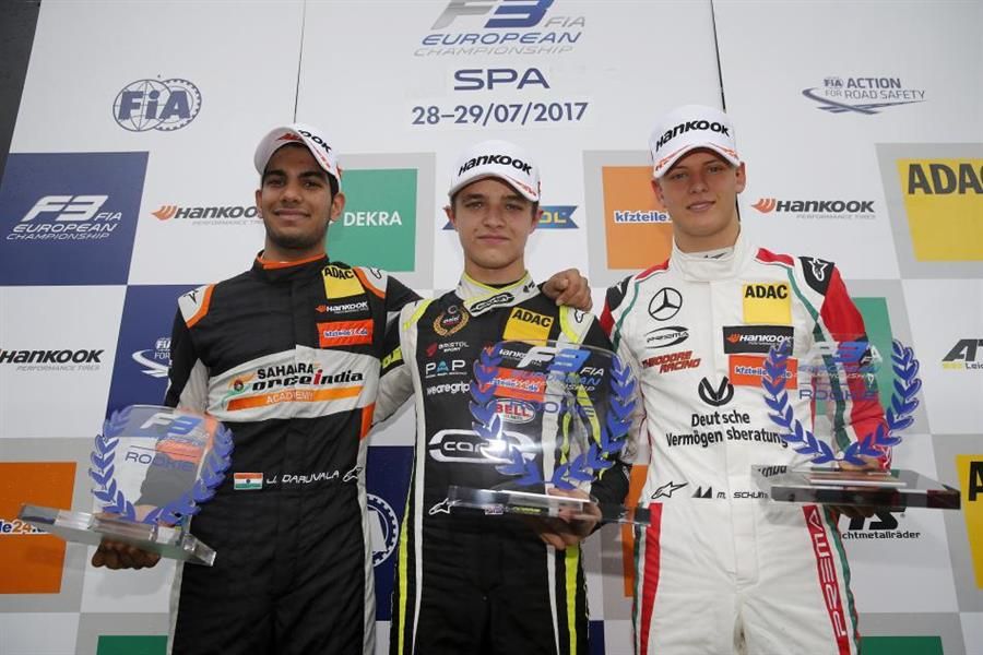 Lando Norris second in Euro F3 rankings after Spa