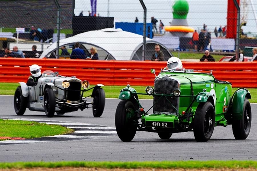 Racing, rocking and charitable celebrities star at Silvetstone Classic