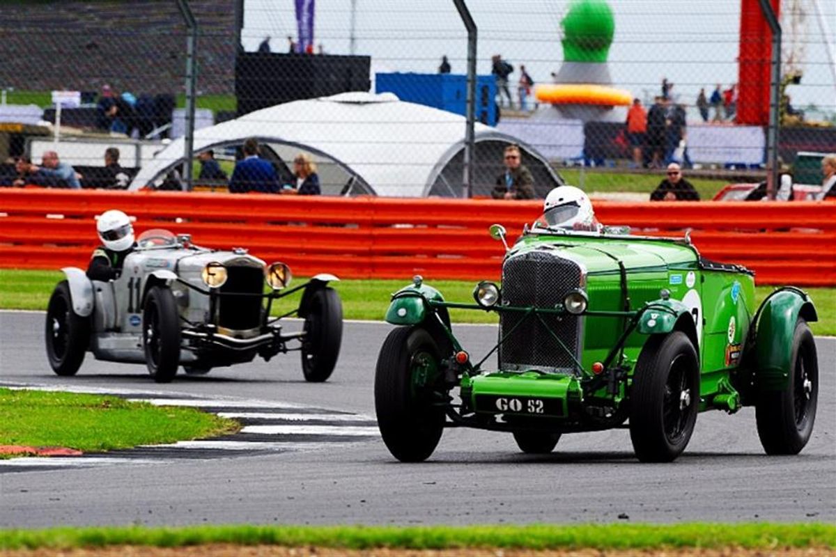 Racing, rocking and charitable celebrities star at Silvetstone Classic