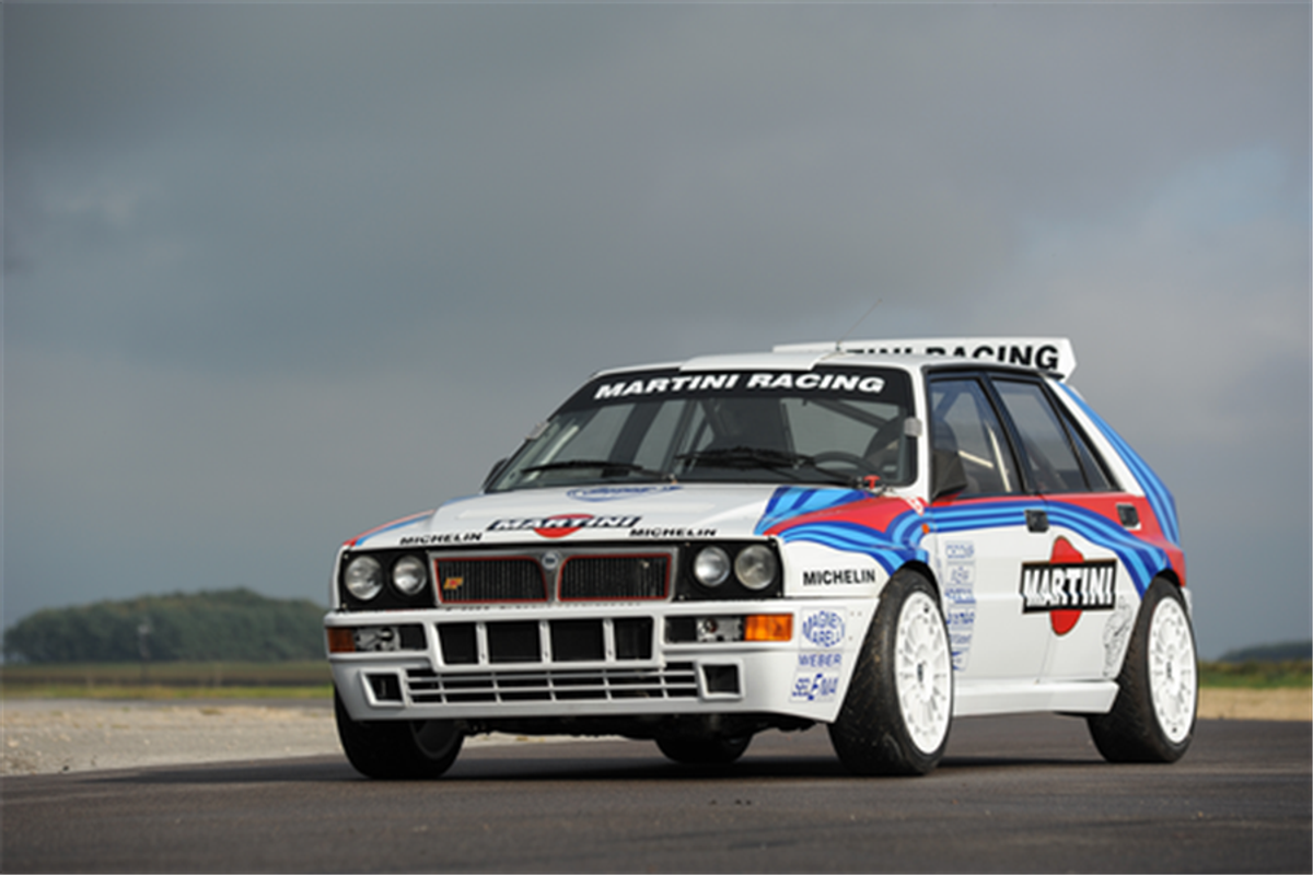 Silverstone Race Car Sale results: Lancia Delta HF Integrale Evolution Works Group A Rally Car sells for  £ 225,000