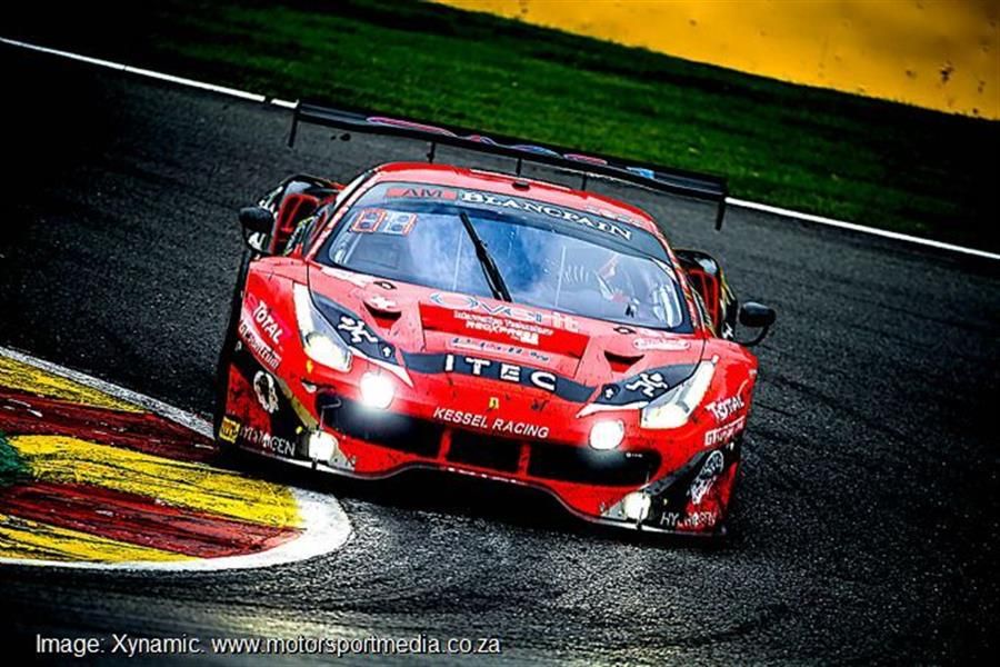 GT title in sight for SA Ferrari star David  Perel