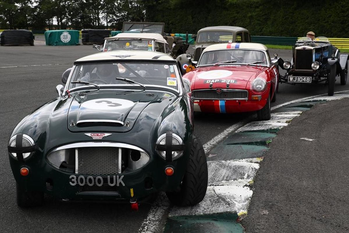 Bumper entry of more than 220 iconic racing machines at Croft Nostalgia Festival