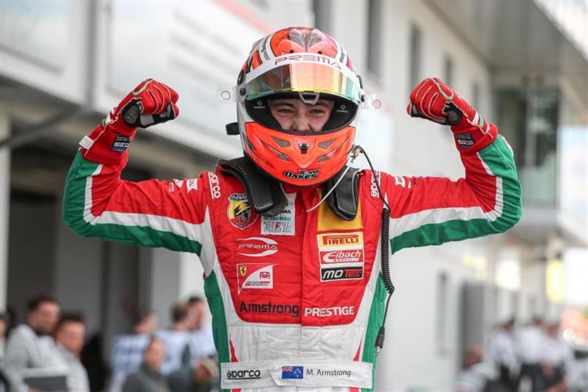 Armstrong claims third ADAC F4 win of season