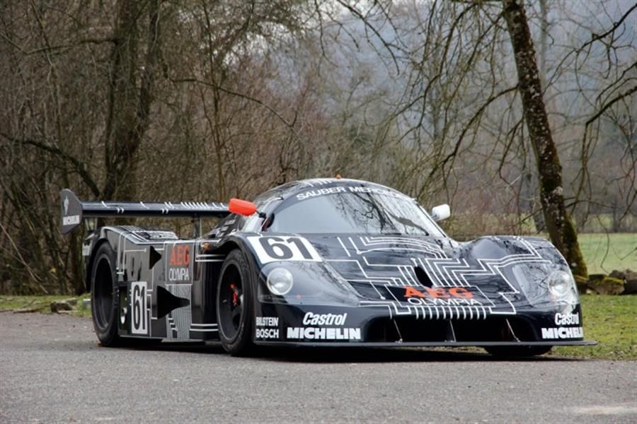 1989 Mercedes Sauber C9 entered for Coys Fontwell Auction