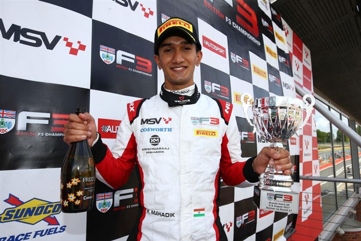 First British F3 win for Double R debutant Mahadik
