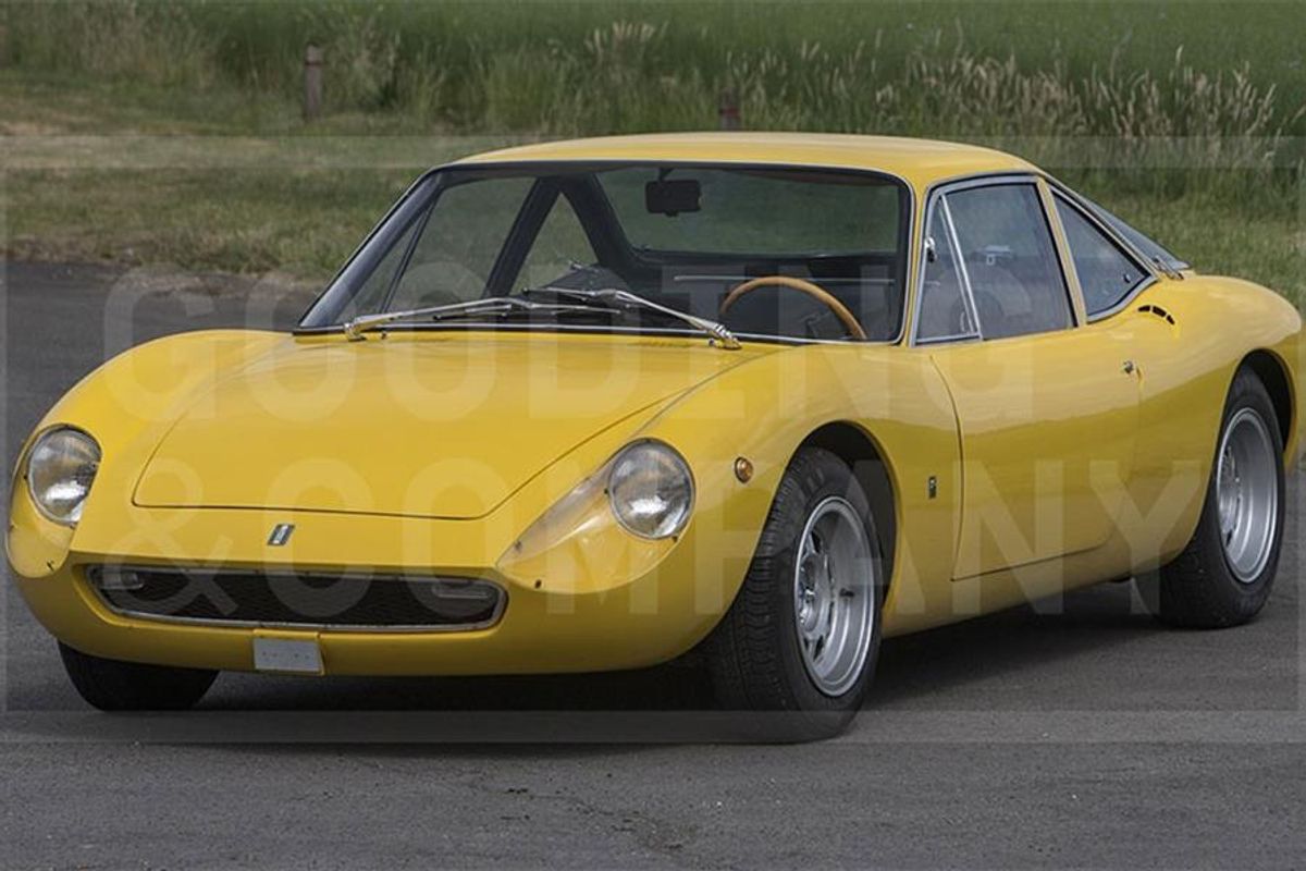 1968 De Tomaso Vallelunga one of the Italian exotics at Pebble Beach Auctions