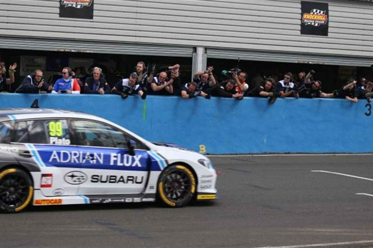 Plato produces flawless drive in Knockhil BTCC Race 1