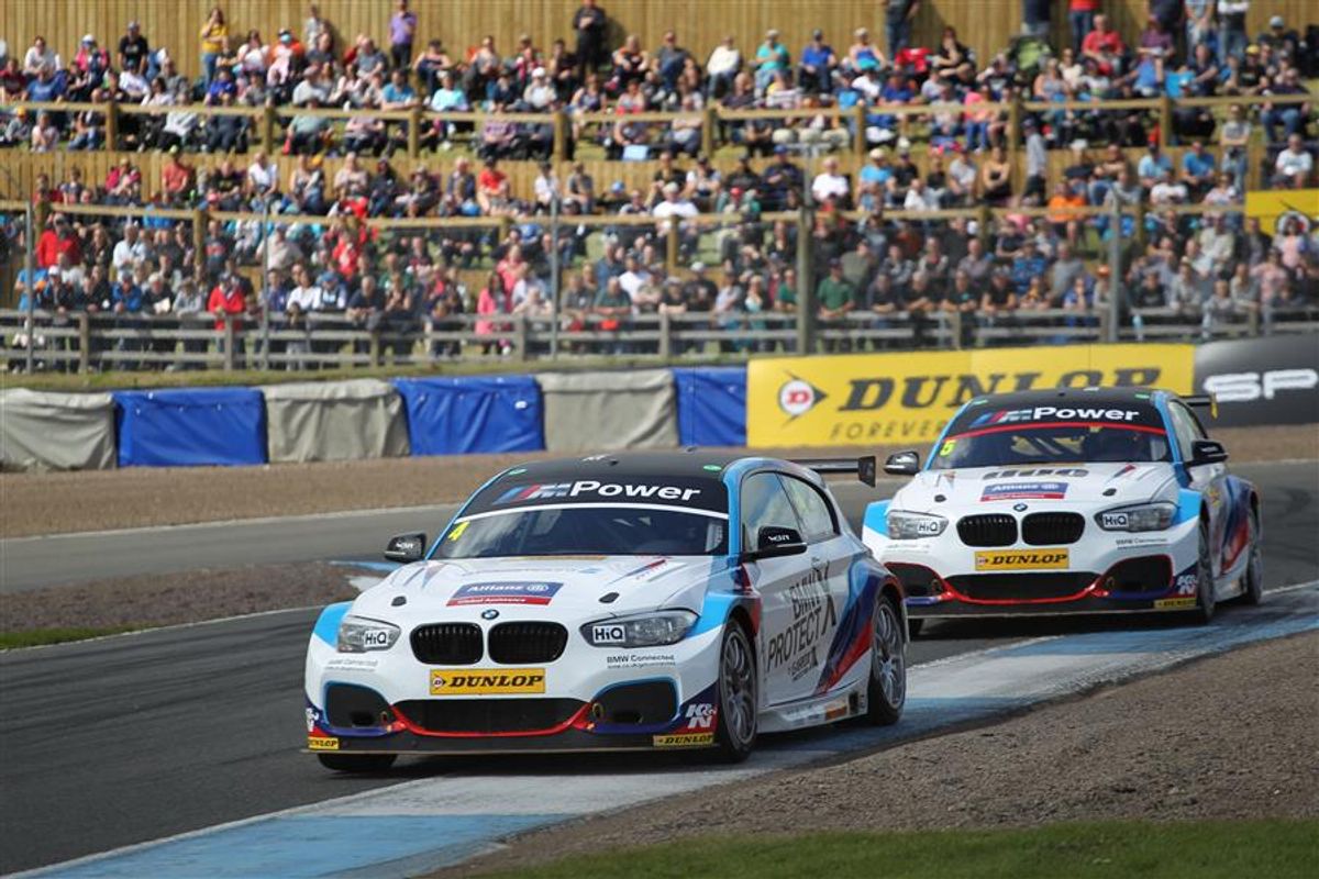 Turkington tops table after Knockhill BTCC podium hat-trick