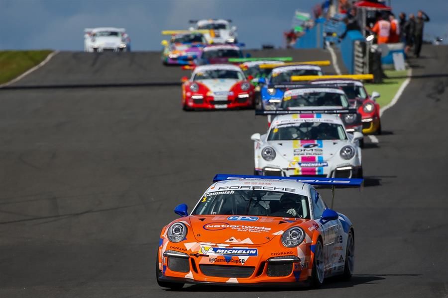 Cammish and Eastwood clash as tensions grow in Porsche Carrera Cup title tussle