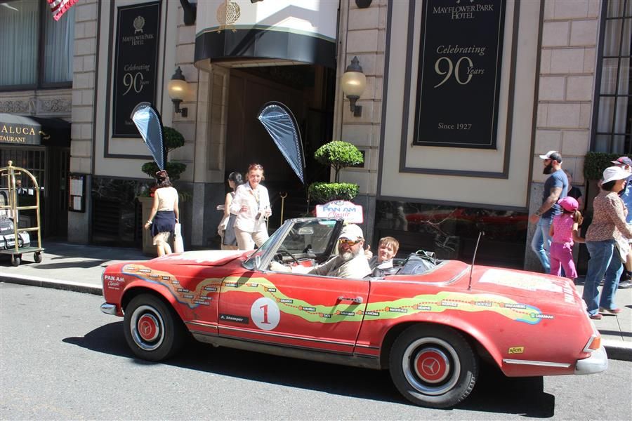 12-year-old Merlin Horatio Stamper navigates 1,500 miles across the USA