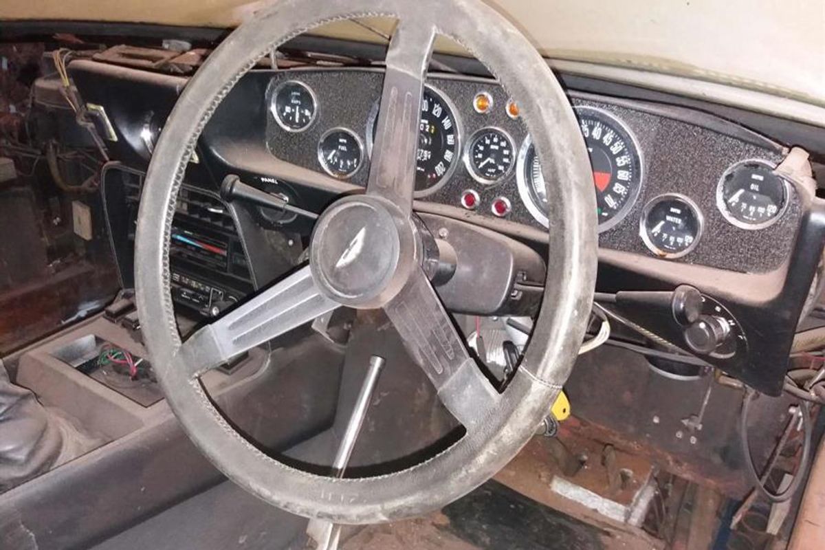 Classic Aston Martin to tempt restorers at Classic Car Auctions