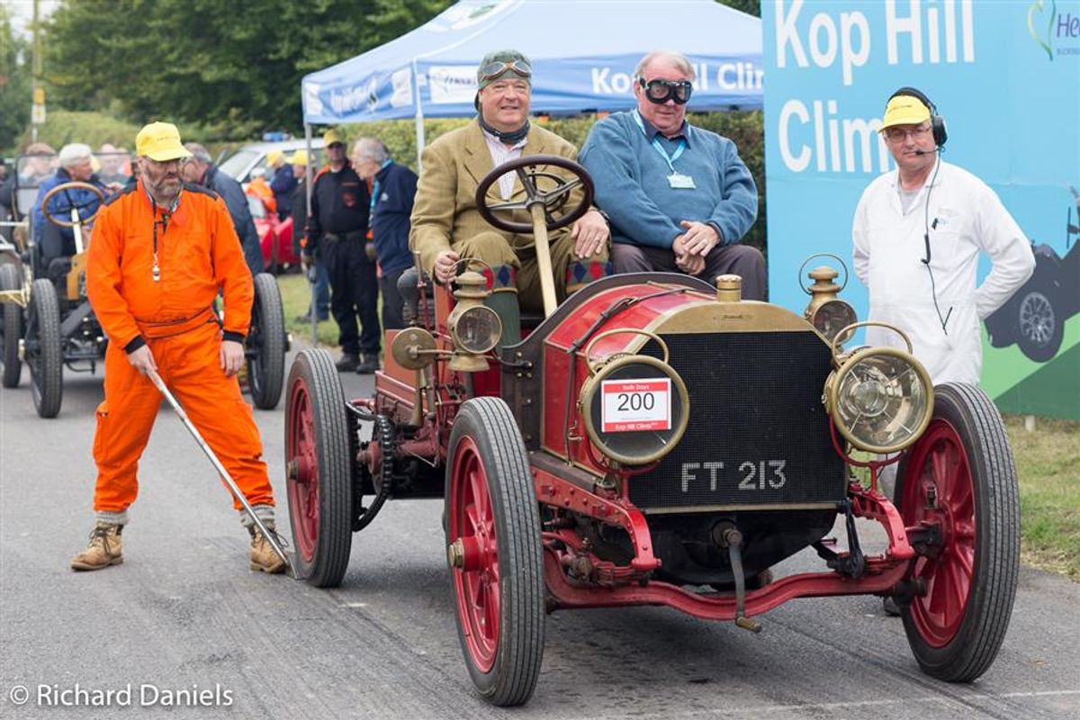 Kop Hill Climb's ninth revival of the early 1900’s motoring event