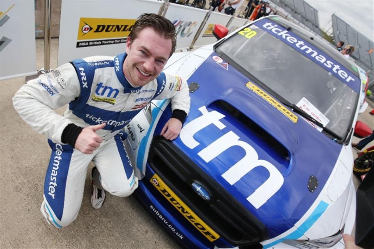 James Cole takes maiden BTCC pole at Rockingham