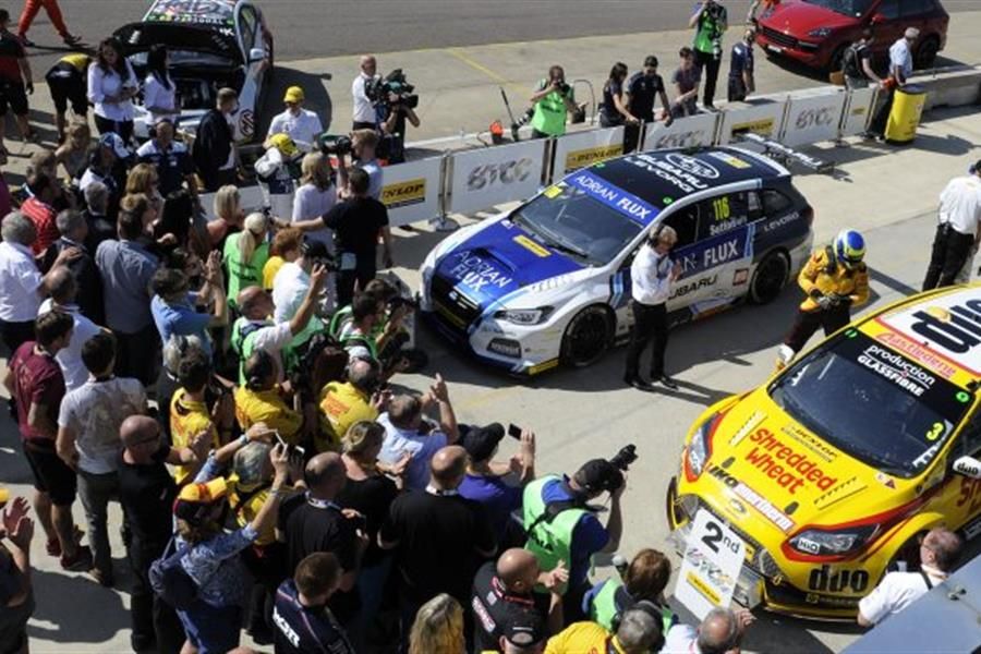 Sutton takes sixth BTCC win of the season