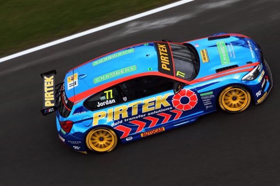 Jordan claims lights to flag victory in Snetterton BTCC Race 3