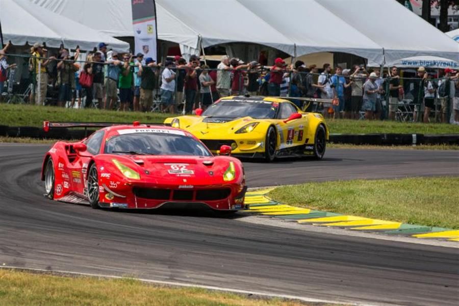 Risi Competizione Collects Podium Finish At VIR