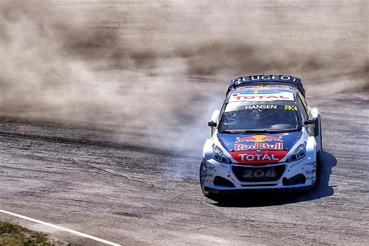 Sébastien Loeb, Timmy Hansen and Kevin Hansen head for France's RX classic