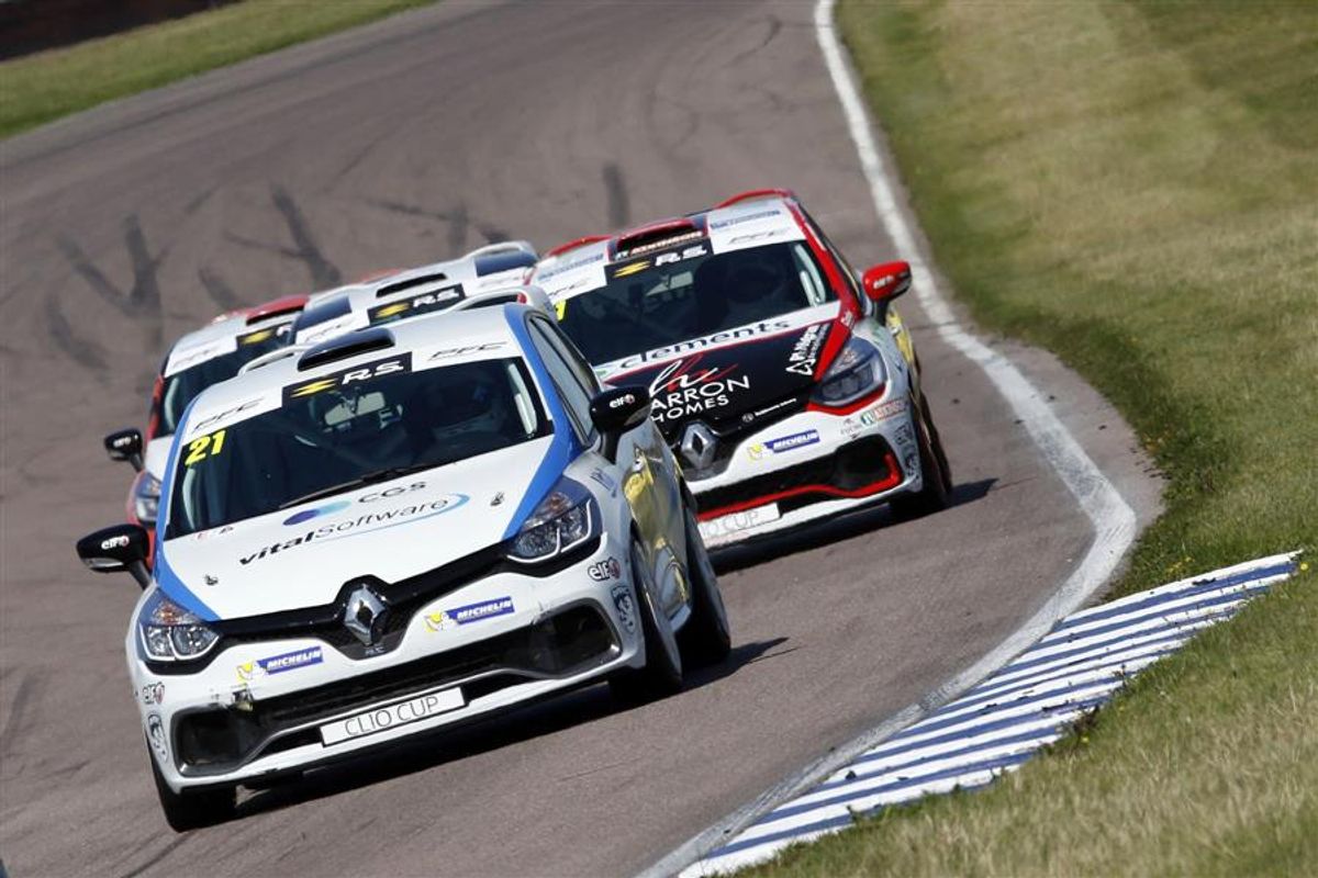 Renault UK Clio Cup wins for Coates and Pattison at Rockingham
