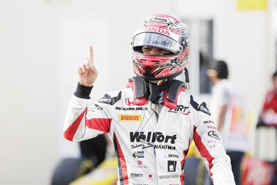 Japanese driver Nobuharu Matsushita claims maiden F2 pole
