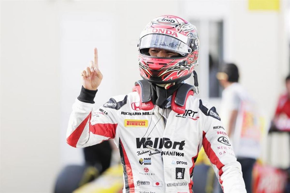 Japanese driver Nobuharu Matsushita claims maiden F2 pole